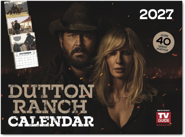 Dutton Ranch Calendar 2027 Cover
